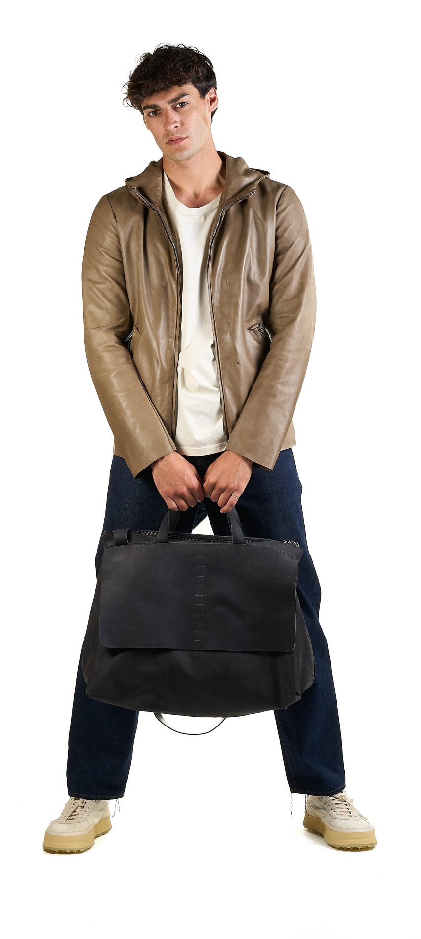 daniele basta leather and silver bags - DETAIL